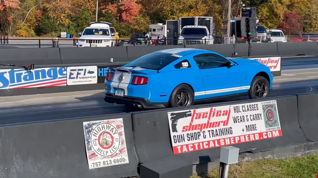 Shelby GT500 Shatters Personal Best Quarter Mile Pass (Video)